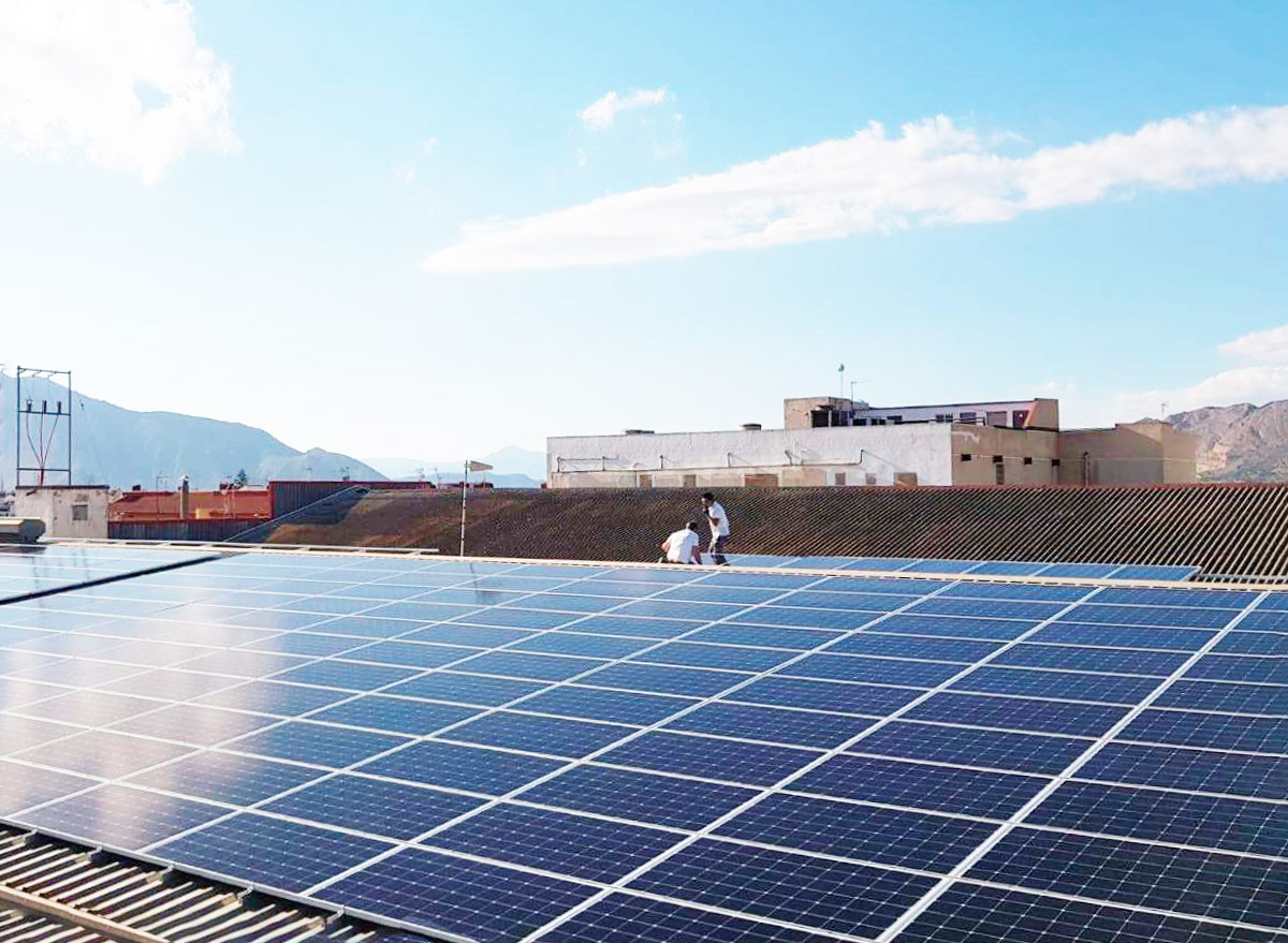 Imagen instalación solar fotovoltaica La Redonda de los Huertos - Ruano energía