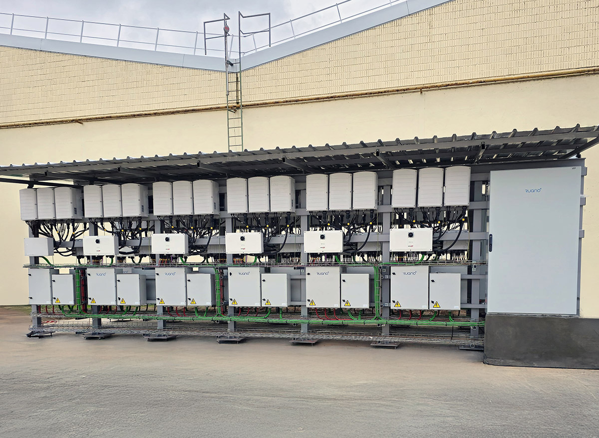 Imagen instalación Kimberly-Clark - Ruano energía