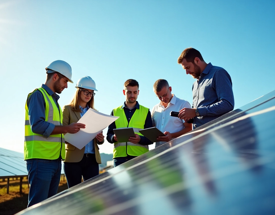 Imagen equipo Ruano energía en la oficina - Trabaja con nosotros.