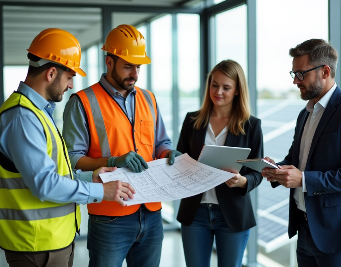 Imagen equipo Ruano energía en la oficina - Trabaja con nosotros.